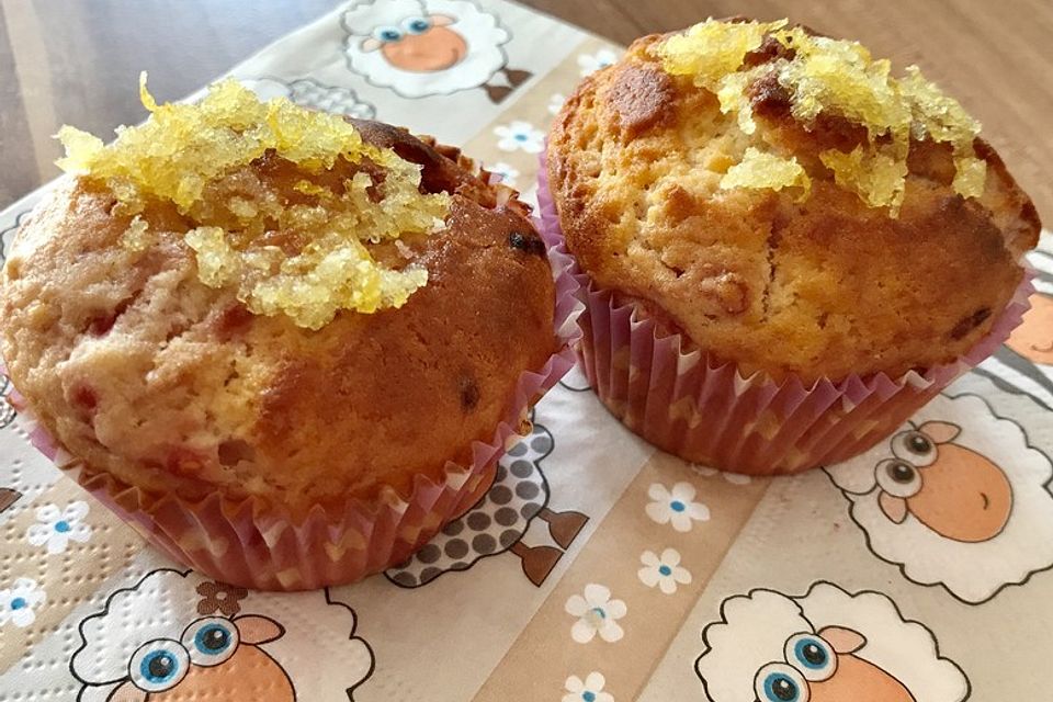 Himbeer - Zitronen - Muffins