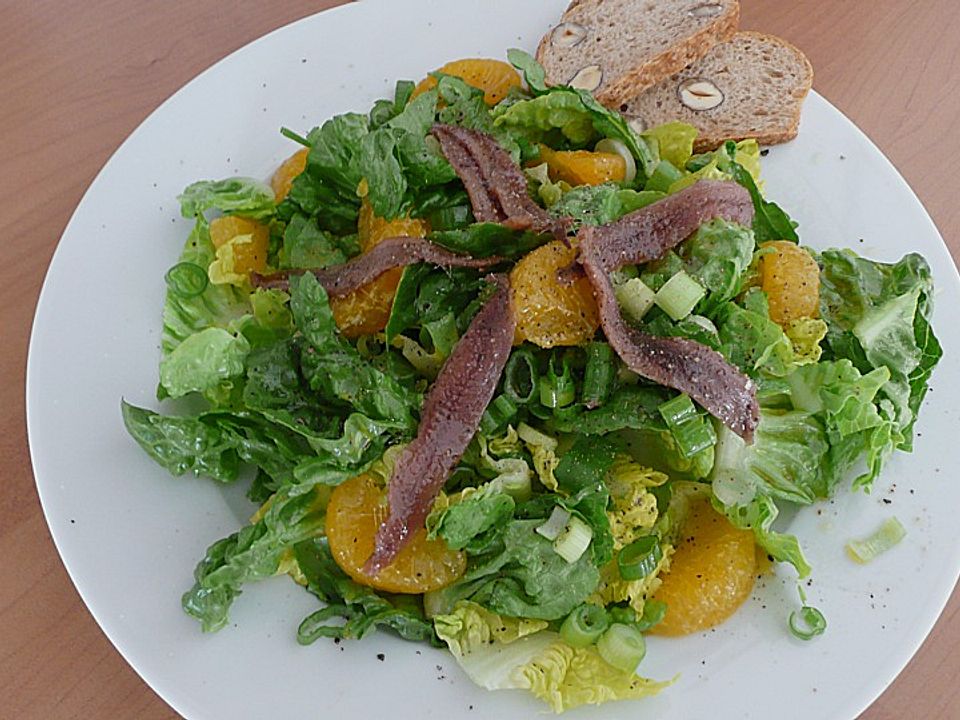 Fruchtiger Spinat - Salat von plumbum| Chefkoch