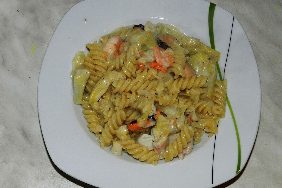 Spaghetti - Scampi - Pfännchen