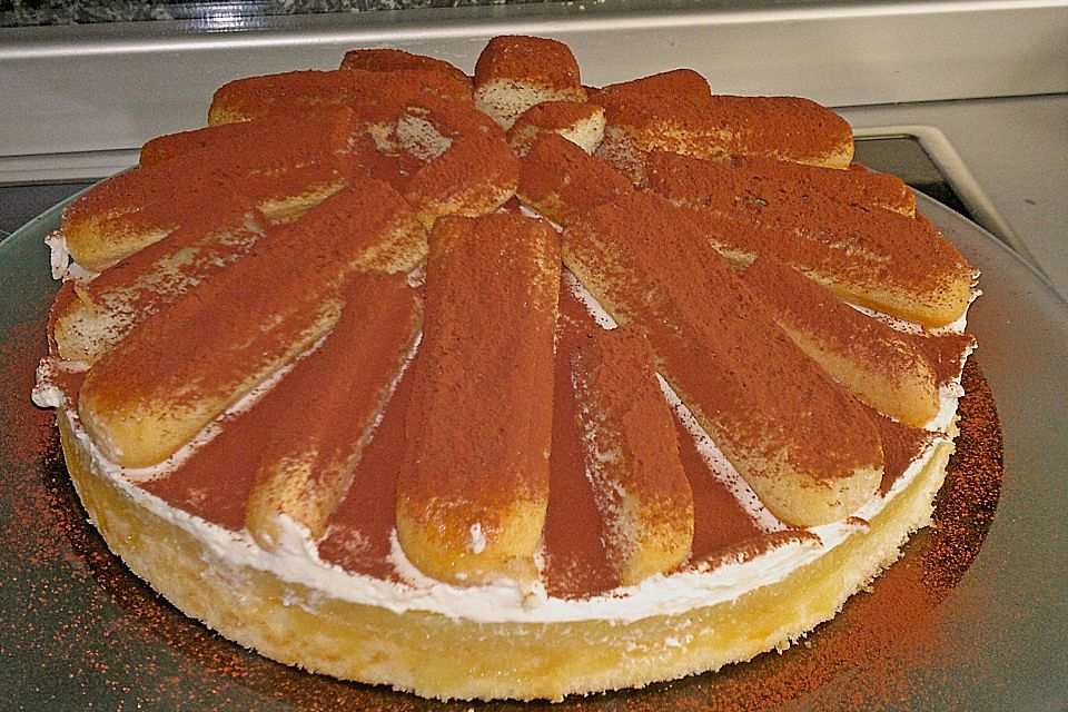 Apfel - Tiramisu - Torte