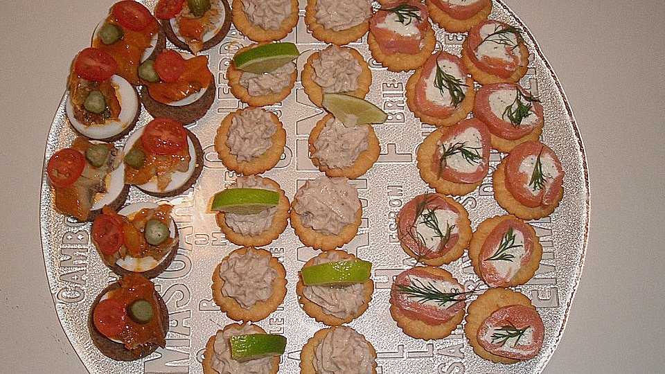 Fischplatte selber machen