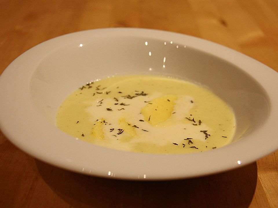 Meerrettich - Apfel Suppe mit Lachs von elfchen_una| Chefkoch
