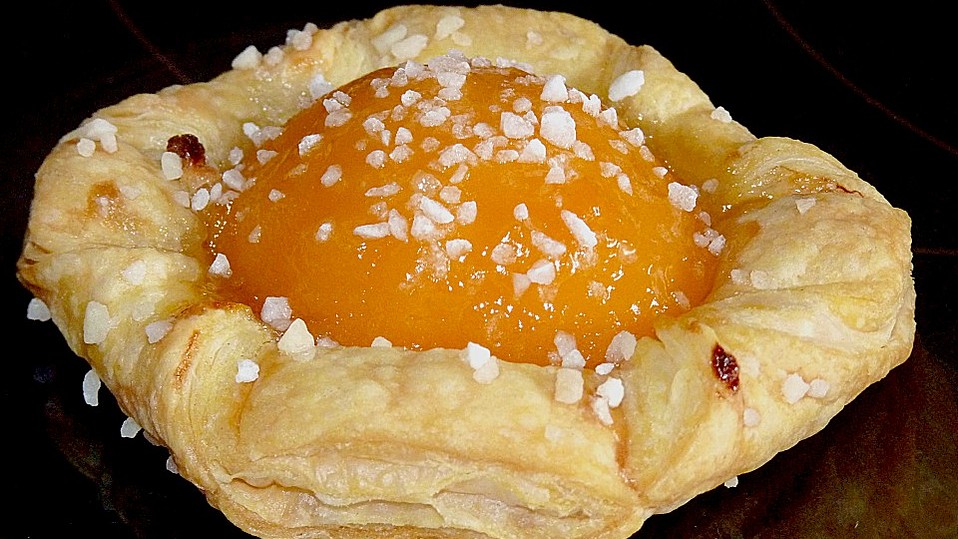 Roros Pfirsich - Blätterteig - Teilchen von Stift1