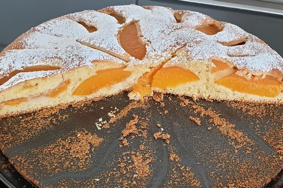 Pfirsich - Blitzkuchen