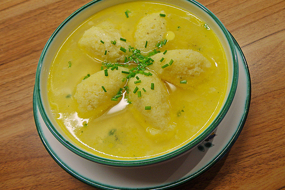 Roros Grießnockerlsuppe