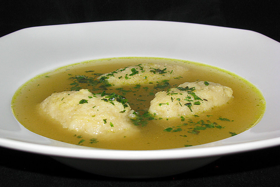 Roros Grießnockerlsuppe