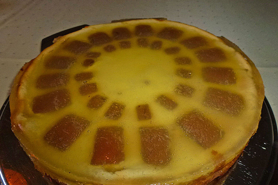 Orangen - Käsekuchen mit  After eight