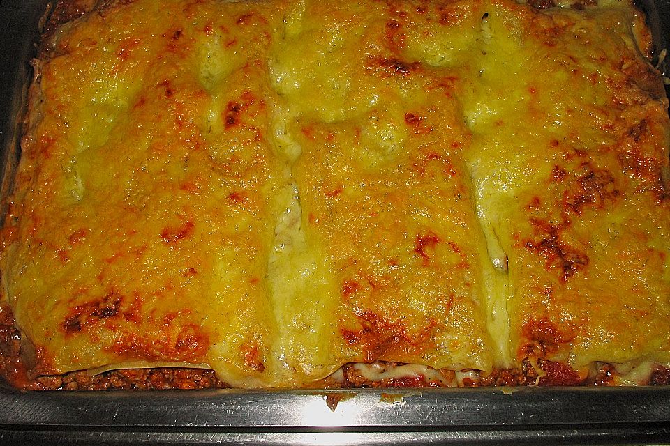 Saftige - Zucchini - Hack - Lasagne