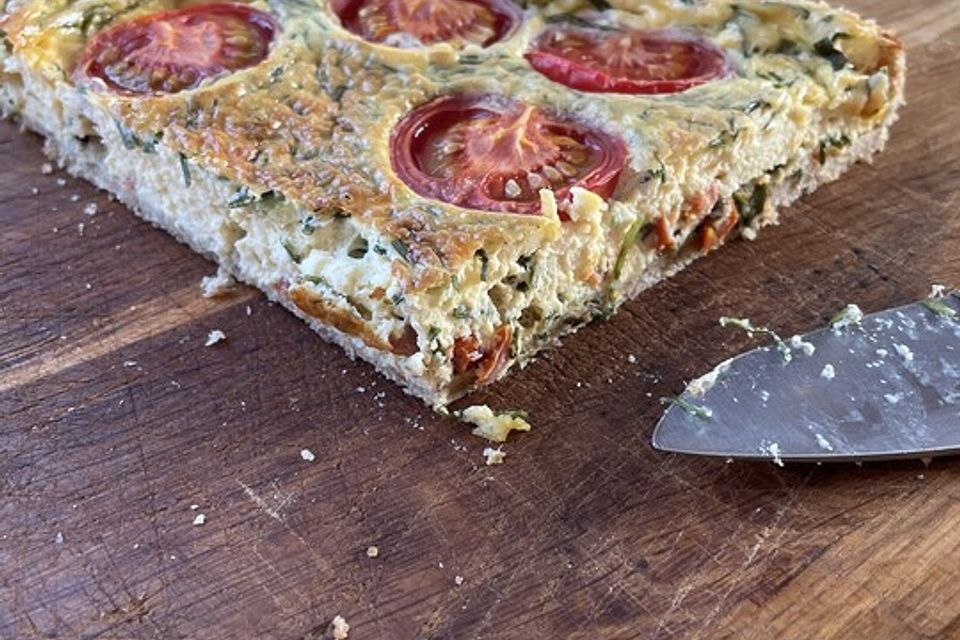 Tomaten - Kräuter - Quiche von Sarah