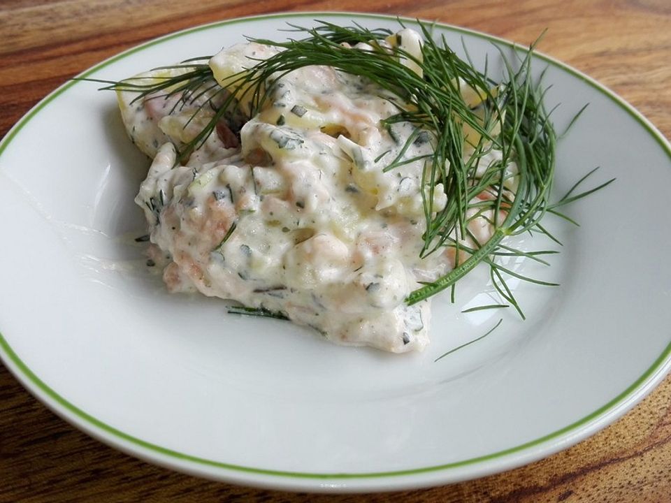 Kartoffelsalat mit Lachs von Liesbeth| Chefkoch
