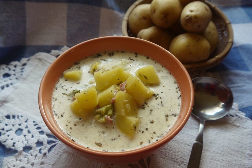 Kräutercremesuppe