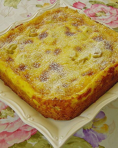 45+ Mdr Garten Rezepte Rhabarberkuchen, Rhabarberkuchen mit pudding