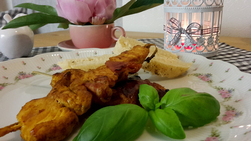 Putenspieße mit Ananas von sschlumpfine