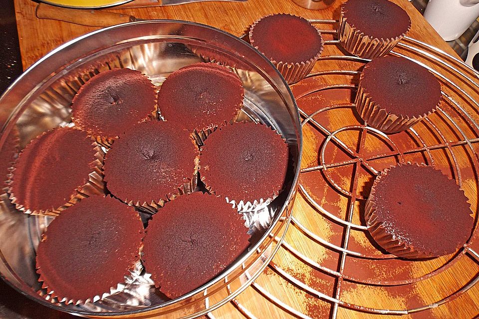 Mud Cake - Muffins mit Schokolade