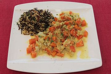 Spitzkohl-Möhren-Curry