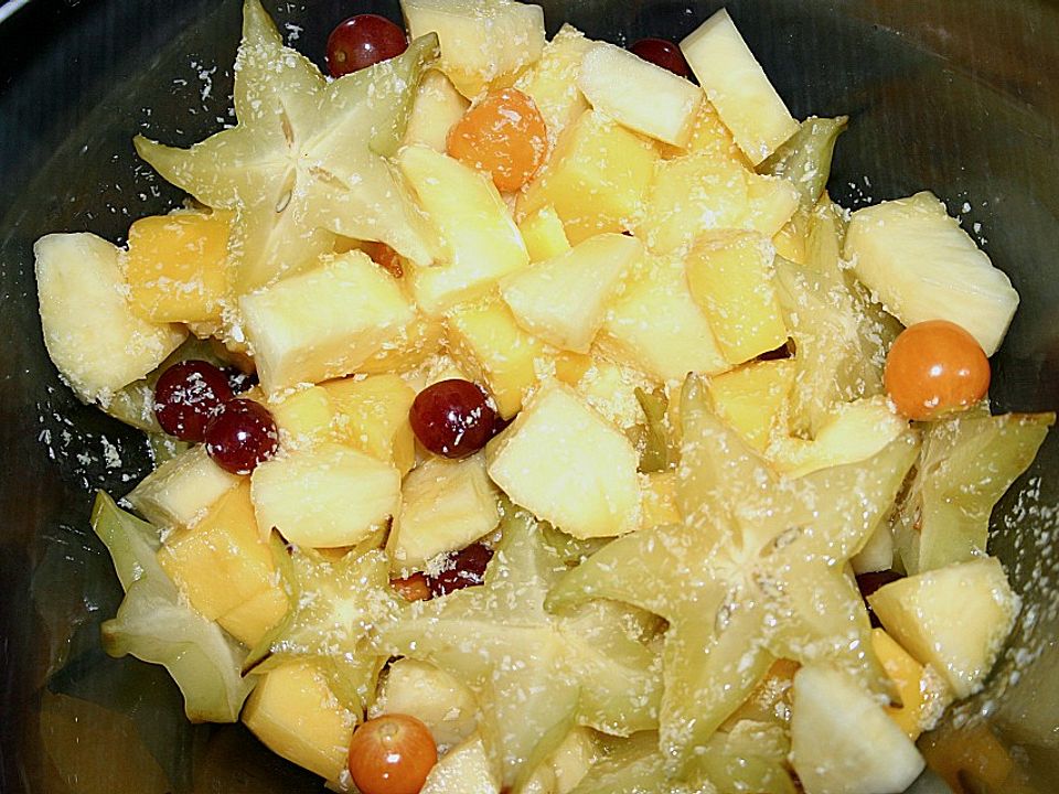 Exotischer Obstsalat von CharlotteHolmes| Chefkoch