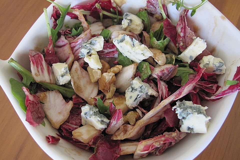 Radicchio - Salat mit Gorgonzola