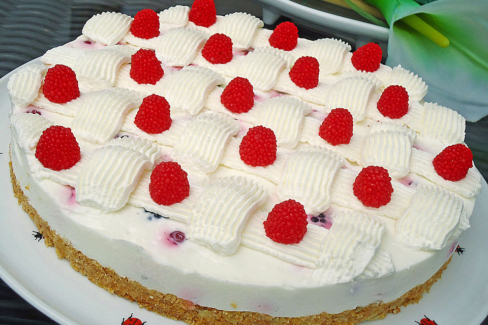 Cornflakes - Beeren - Torte