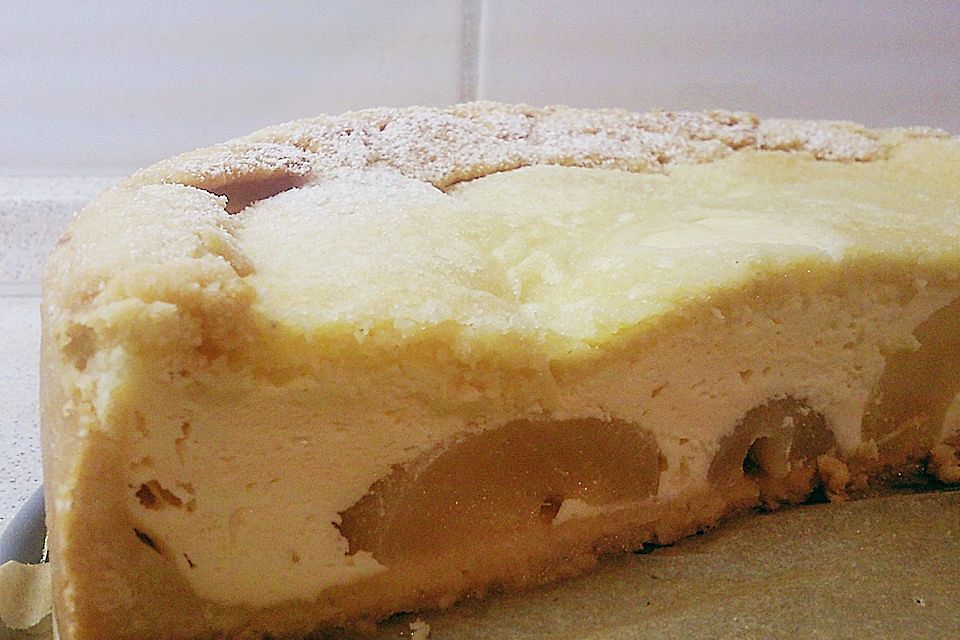 Birnen - Käsekuchen