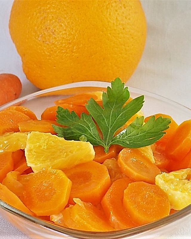Glasierte Honig - Karotten