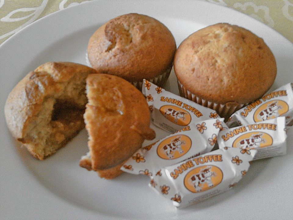 Banana Toffee Muffins von Kas_UK Chefkoch
