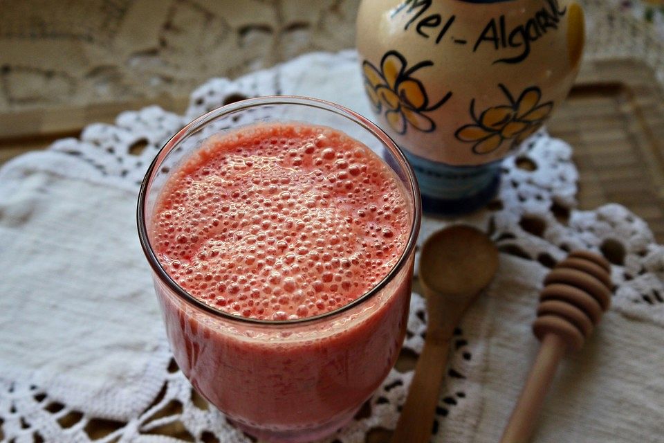 Himbeer-Orangen-Smoothie