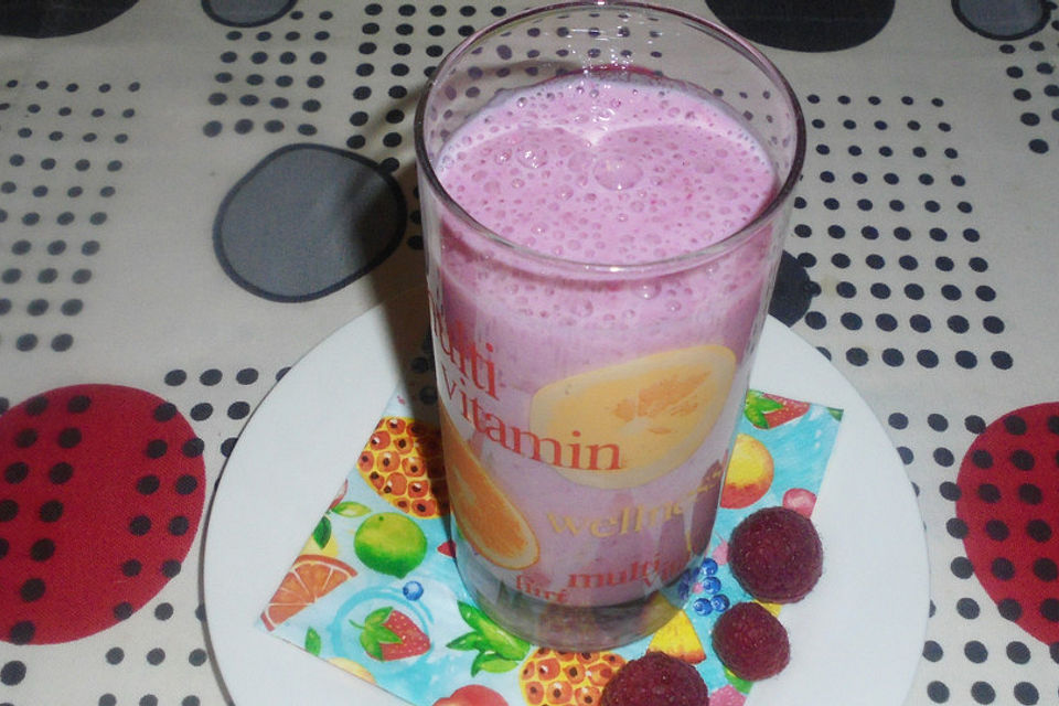 Himbeer-Orangen-Smoothie