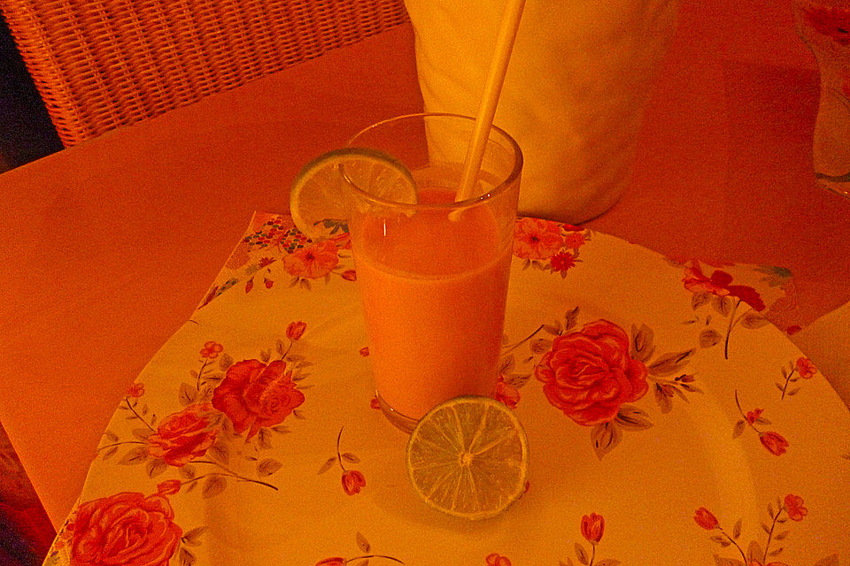 Himbeer-Orangen-Smoothie