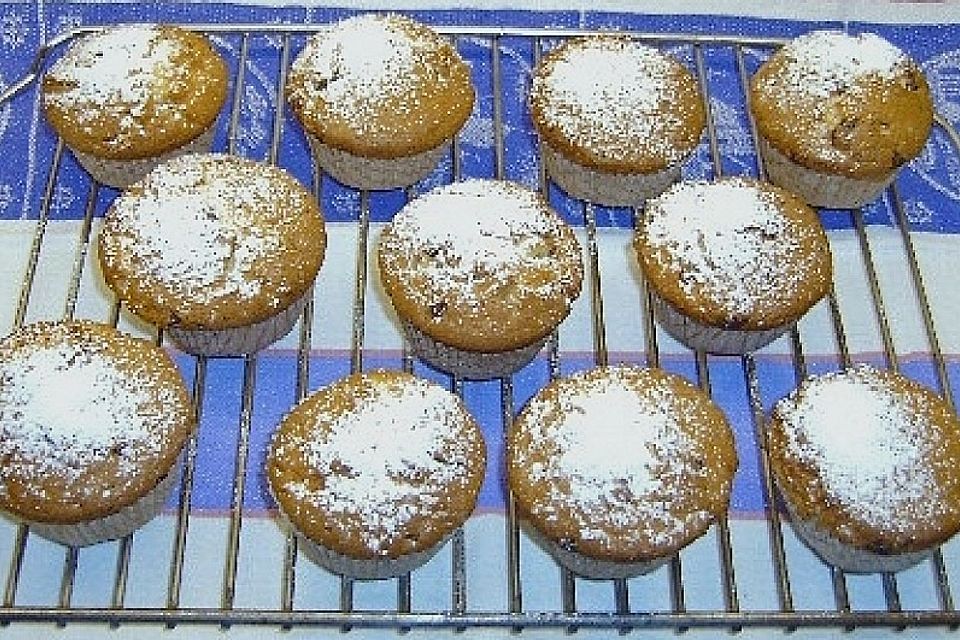 Amerikanische Schokomuffins