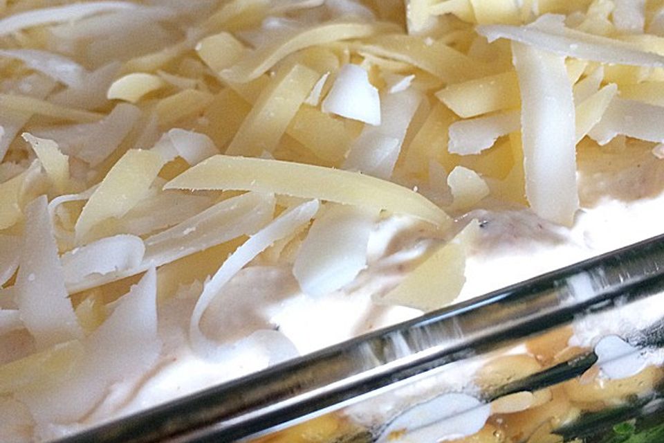 Bertis Spinat - Zwiebel - Hähnchen