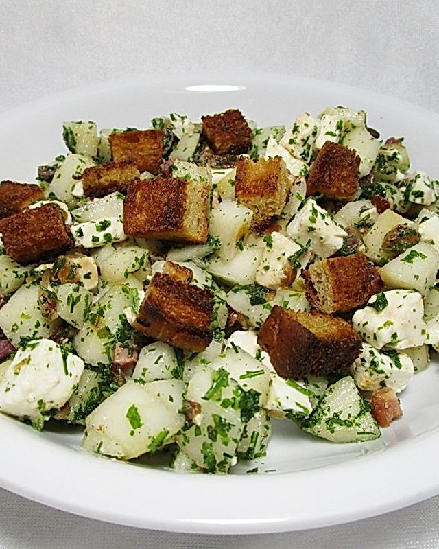 Birnen-Käse-Speck-Salat à la Krischu