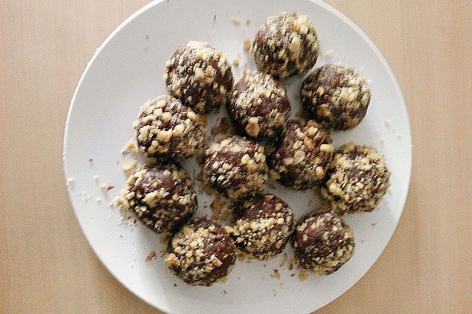 Rumkugeln aus Kuchenresten