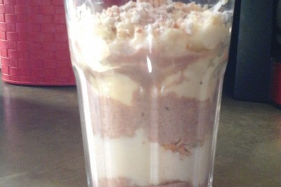 Bananen - Vanille - Schokocreme - Dessert