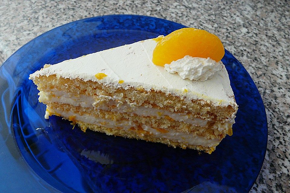 Mandarinen - Quark - Torte