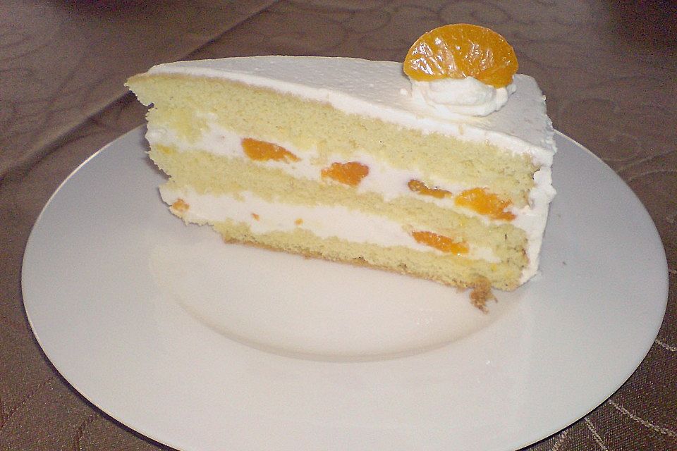 Mandarinen - Quark - Torte