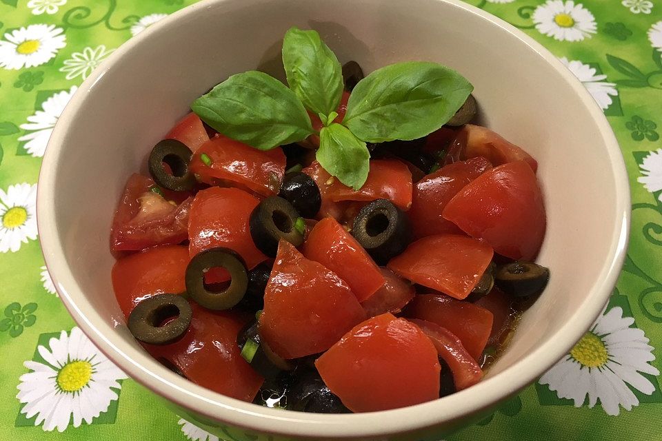 Schneller Tomatensalat