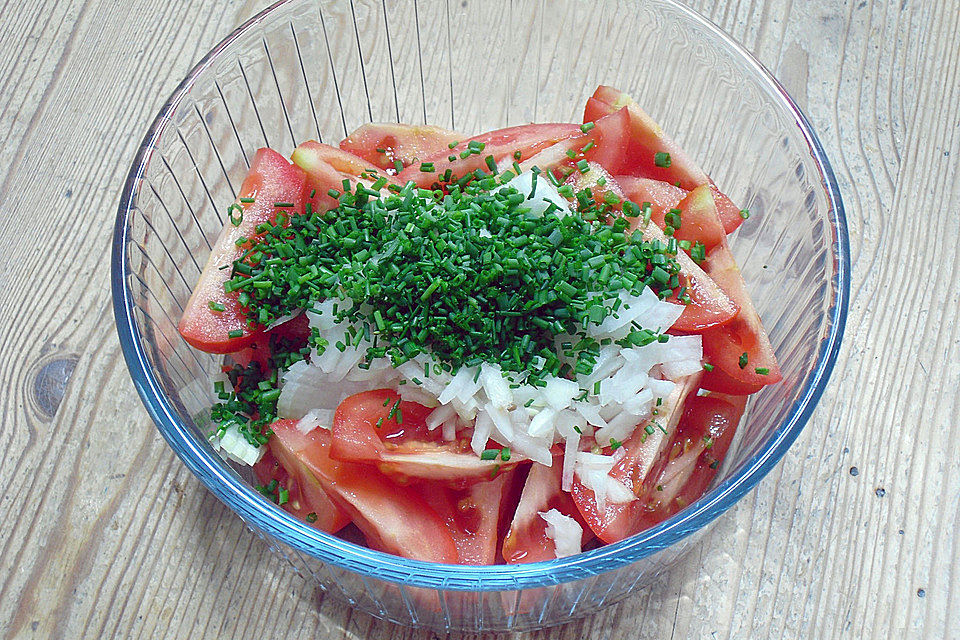 Schneller Tomatensalat