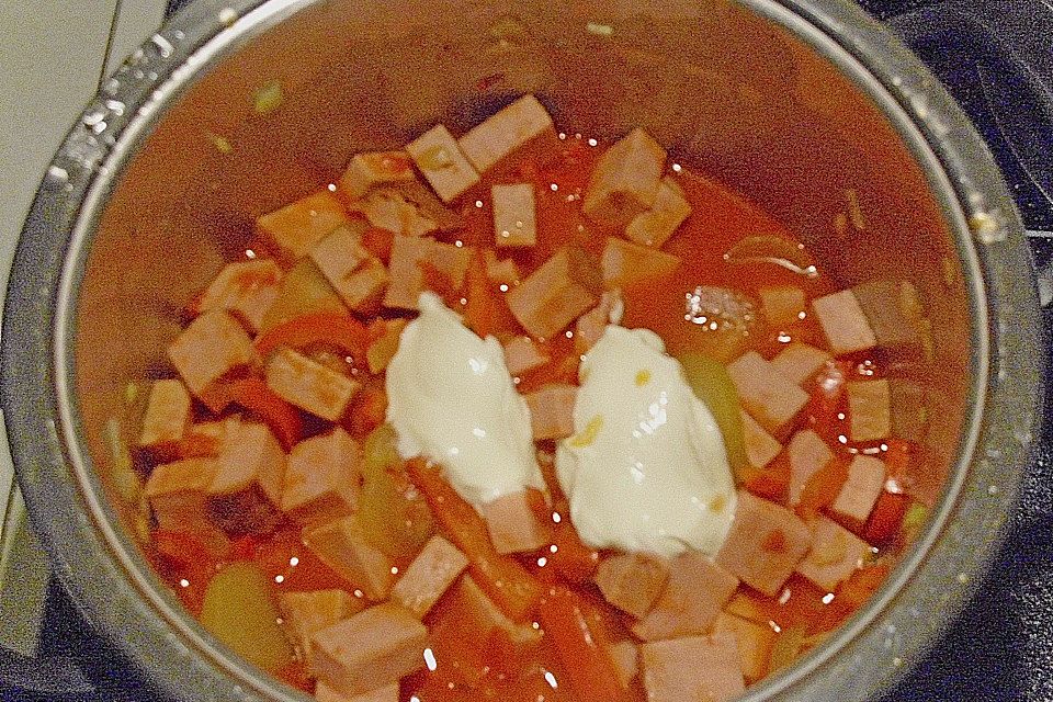 Leberkäse - Gulasch