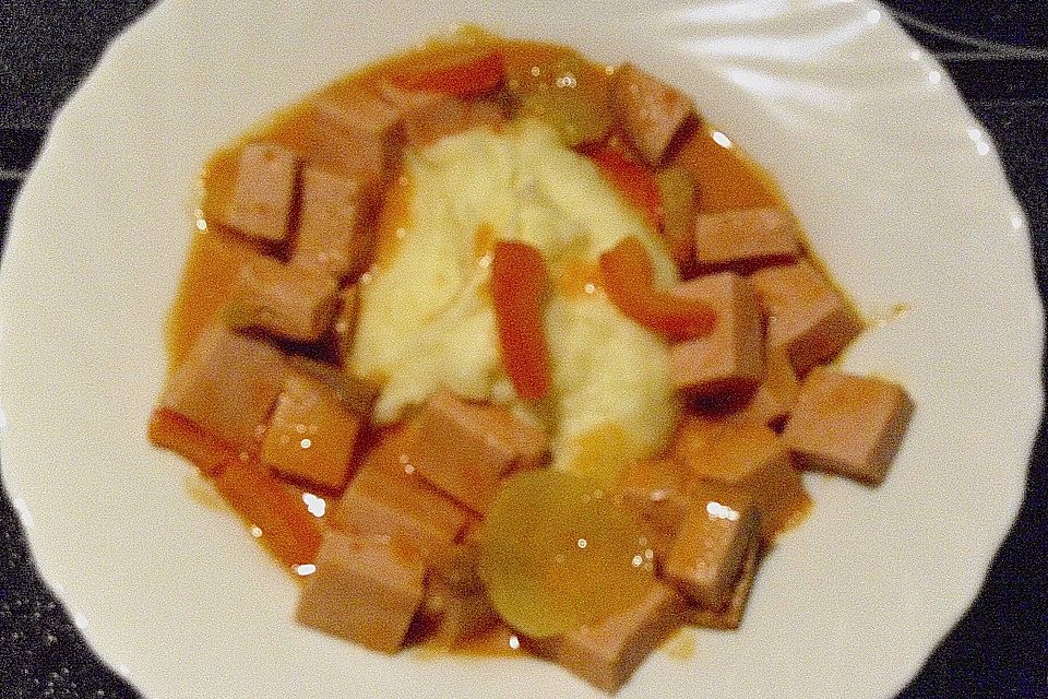 Leberkäse - Gulasch