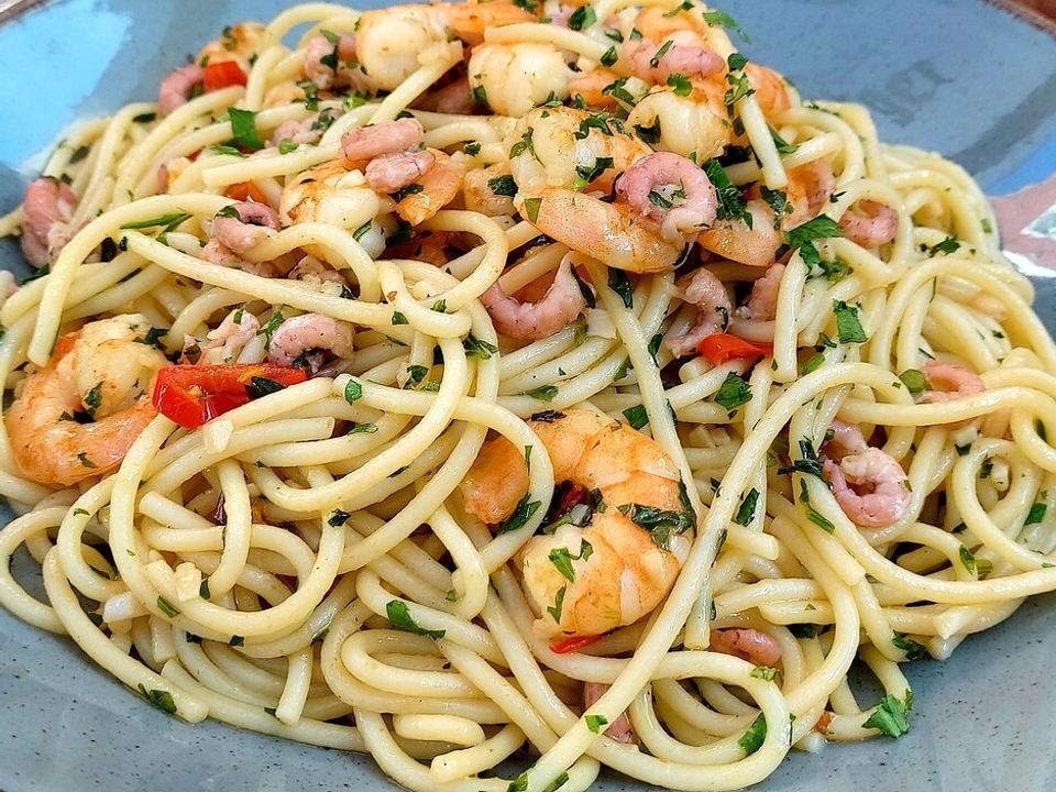 Spaghetti mit Krabben von andrea5763| Chefkoch