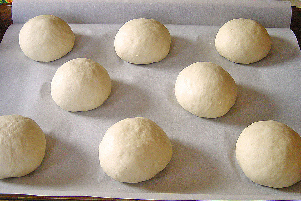 Berliner Schrippen und Mohnbrötchen