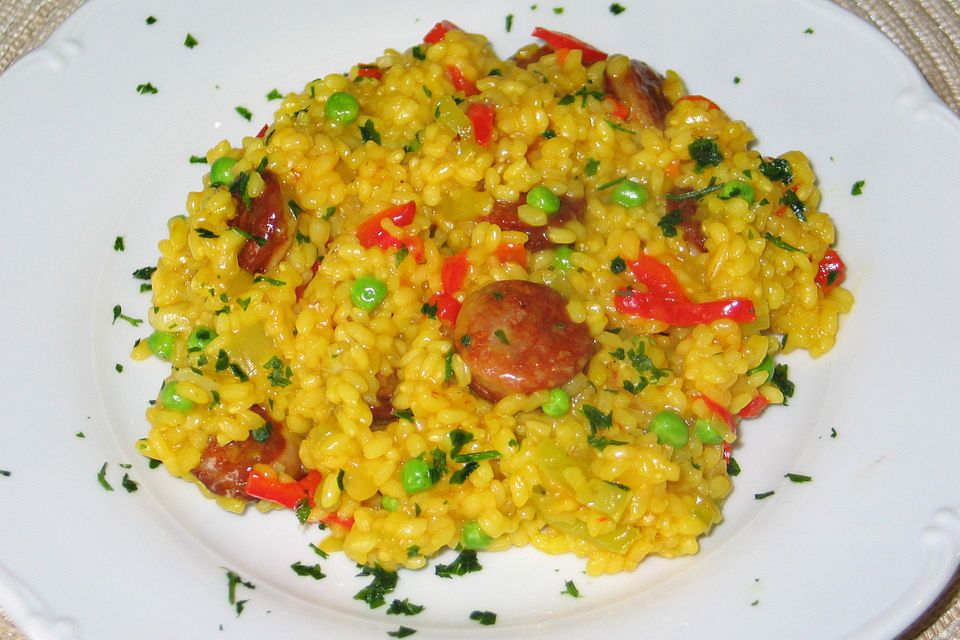 Bratwurst - Paella