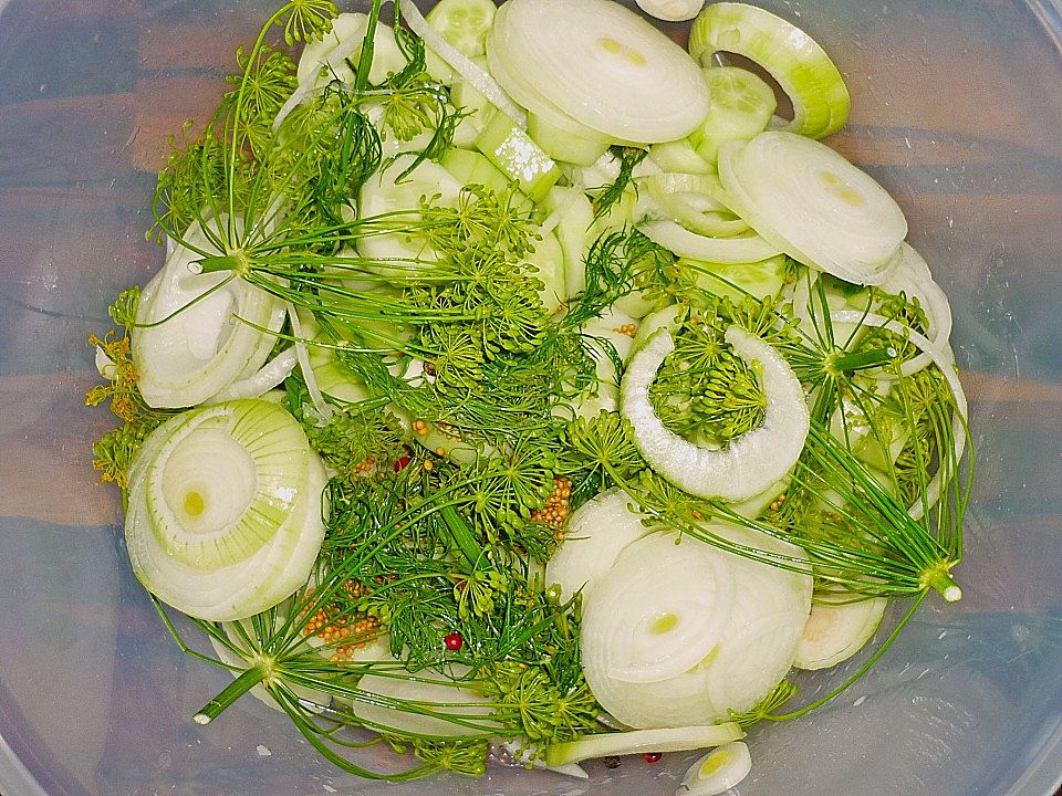 Schnellgurken von pueppi1981| chefkoch, Schweinelende im Kräuterbett ...