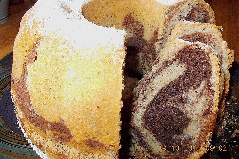 Joghurt – Marmorkuchen Joghurt – Marmorkuchen