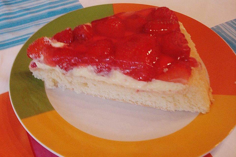 Andis paradiesischer Erdbeerkuchen