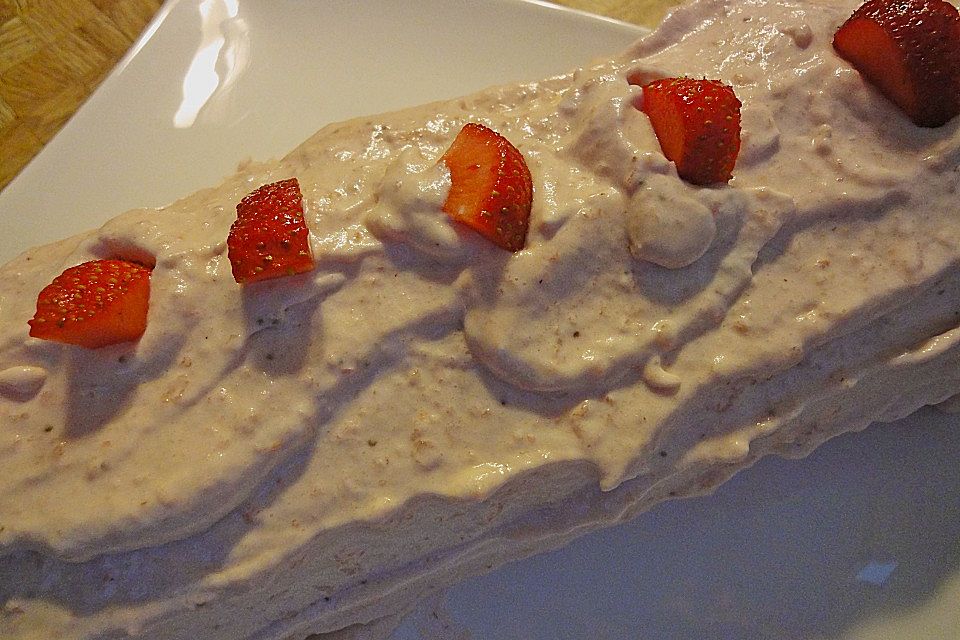 Erdbeermousse - Roulade