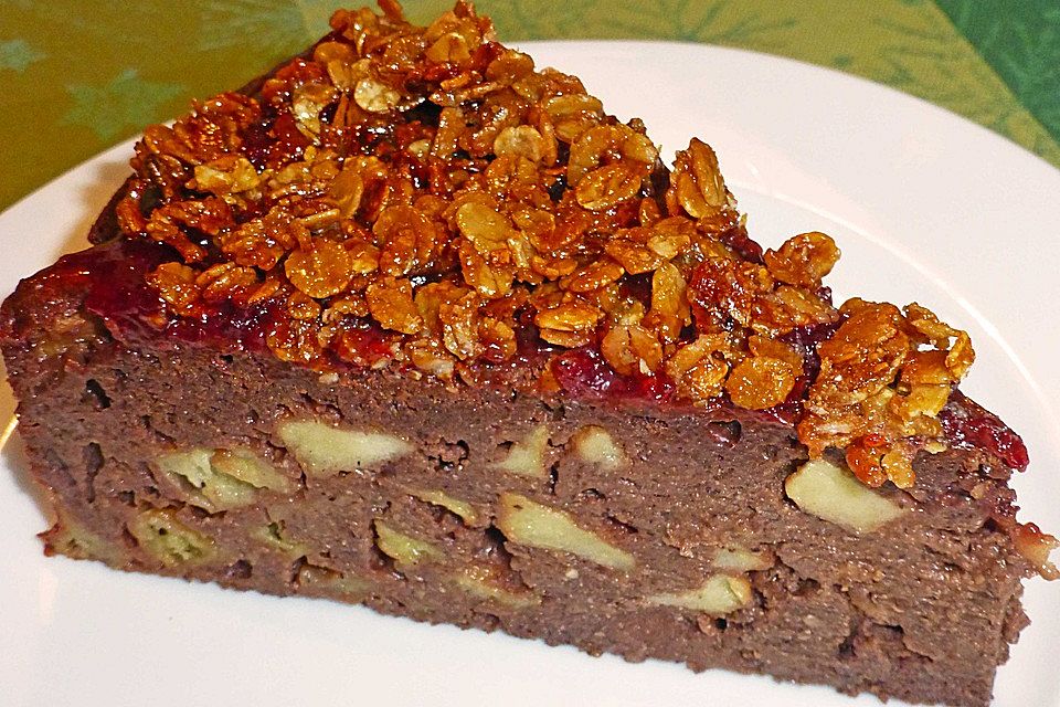 Buchweizen - Rührkuchen mit Apfel und Birne