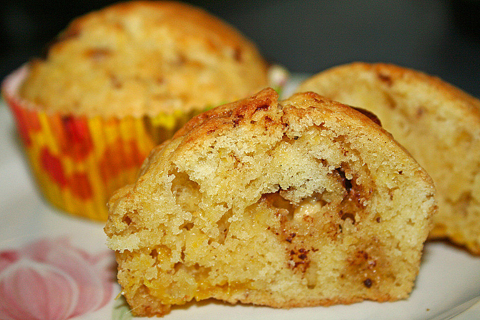 Weiße Schokolade - Mango - Muffins