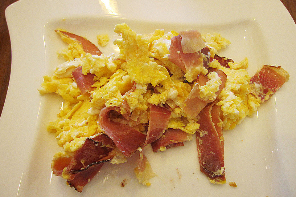 Ham and Egg Salad for Brunch