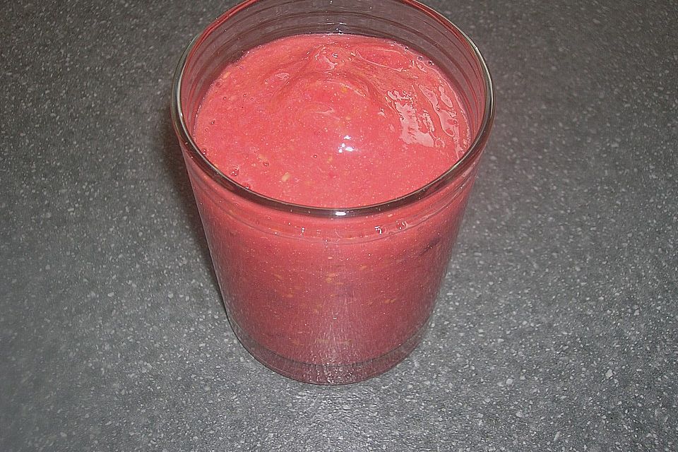 Himbeer - Birnen - Smoothie